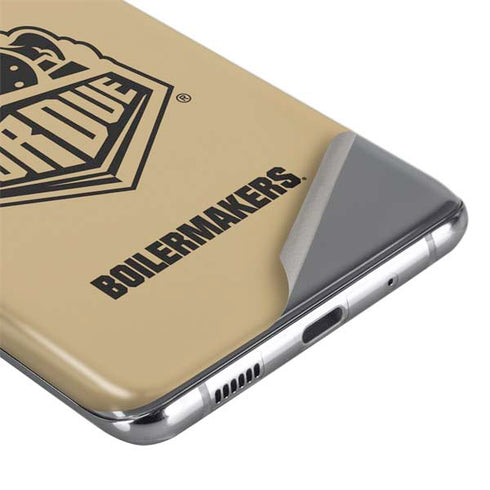 Purdue University Purdue Gold Signature Logo Galaxy S20 Plus Skin