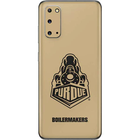 Purdue University Purdue Gold Signature Logo Galaxy S20 Skin