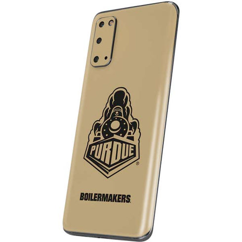 Purdue University Purdue Gold Signature Logo Galaxy S20 Skin