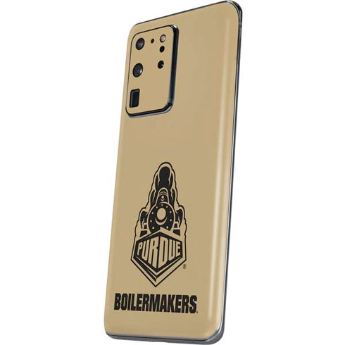 Purdue University Purdue Gold Signature Logo Galaxy S20 Ultra 5G Skin