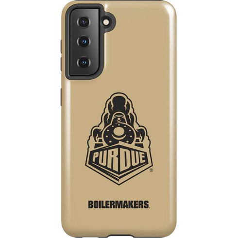 Purdue University Purdue Gold Signature Logo Galaxy S21 5G Pro Case