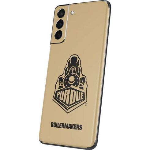 Purdue University Purdue Gold Signature Logo Galaxy S21 5G Skin