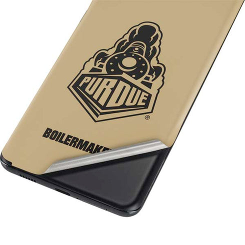 Purdue University Purdue Gold Signature Logo Galaxy S21 Plus 5G Skin