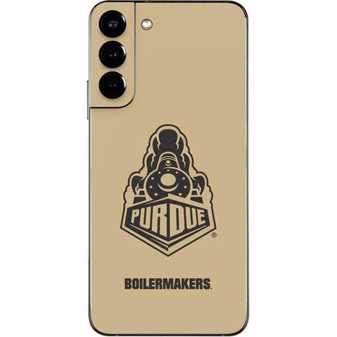 Purdue University Purdue Gold Signature Logo Galaxy S22 Plus Skin