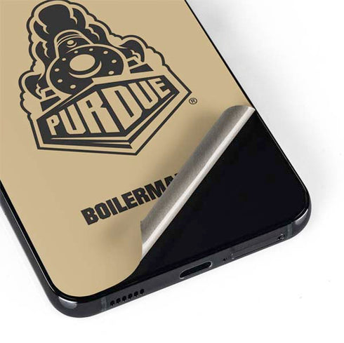 Purdue University Purdue Gold Signature Logo Galaxy S22 Plus Skin