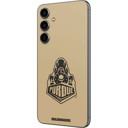 Purdue University Purdue Gold Signature Logo Galaxy S23 FE Skin