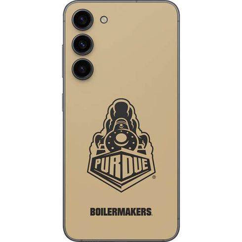 Purdue University Purdue Gold Signature Logo Galaxy S23 Plus Skin