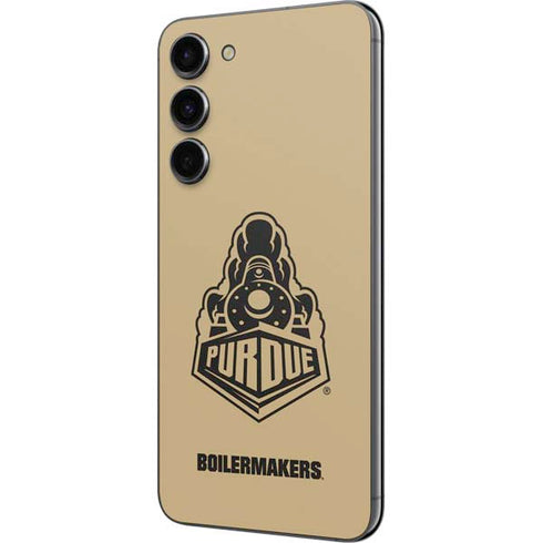 Purdue University Purdue Gold Signature Logo Galaxy S23 Plus Skin