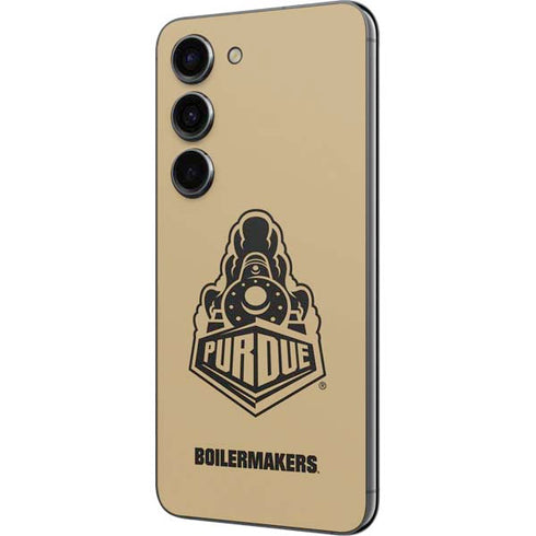 Purdue University Purdue Gold Signature Logo Galaxy S23 Skin
