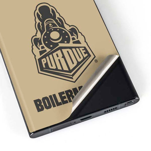 Purdue University Purdue Gold Signature Logo Galaxy S23 Ultra Skin