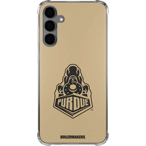 Purdue University Purdue Gold Signature Logo Galaxy S24 Plus Clear Case