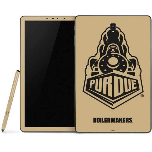 Purdue University Purdue Gold Signature Logo Samsung Galaxy Tab Skin