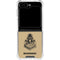 Purdue University Purdue Gold Signature Logo Galaxy Z Flip5 5G Clear Case