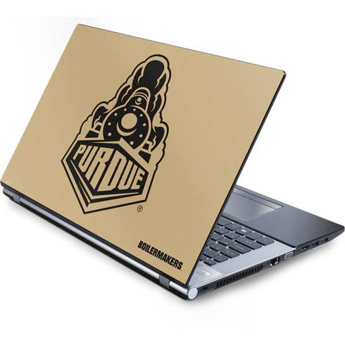 Purdue University Purdue Gold Signature Logo Generic Laptop Skin