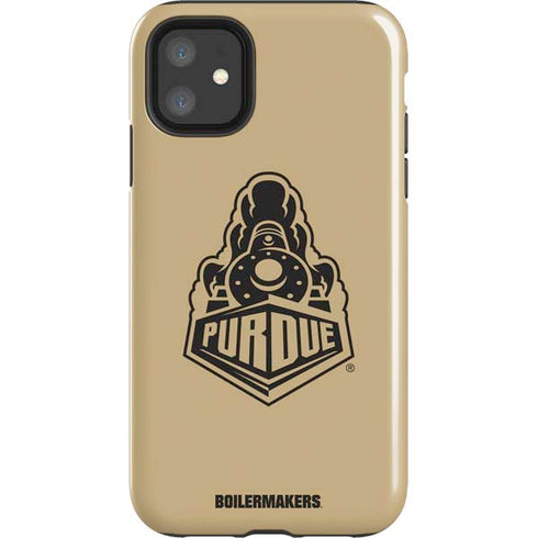 Purdue University Purdue Gold Signature Logo iPhone 11 Impact Case