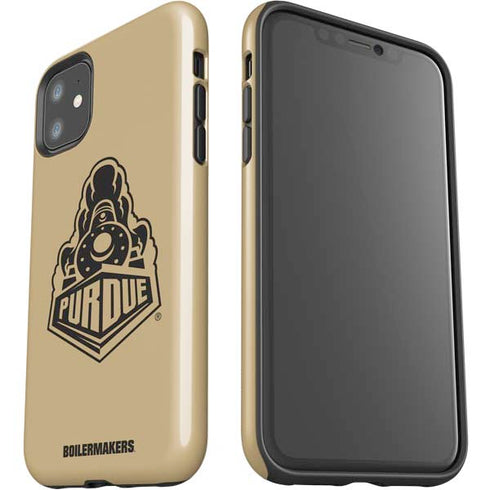 Purdue University Purdue Gold Signature Logo iPhone 11 Impact Case