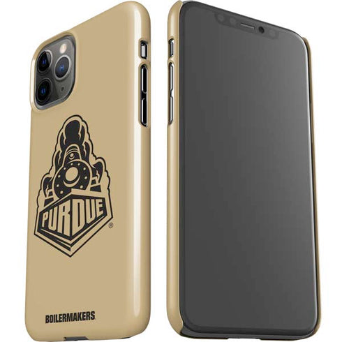 Purdue University Purdue Gold Signature Logo iPhone 11 Pro Lite Case