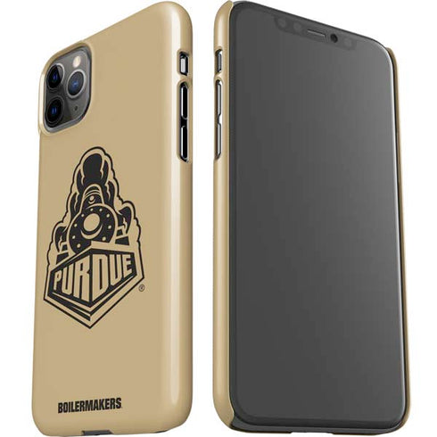 Purdue University Purdue Gold Signature Logo iPhone 11 Pro Max Lite Case