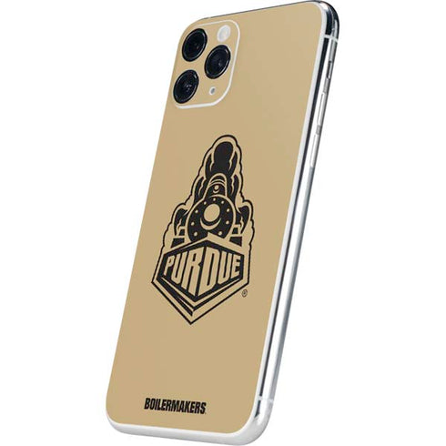 Purdue University Purdue Gold Signature Logo iPhone 11 Pro Skin