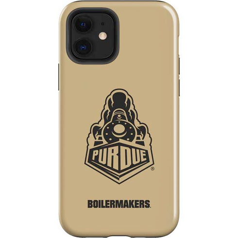 Purdue University Purdue Gold Signature Logo iPhone 12 Impact Case