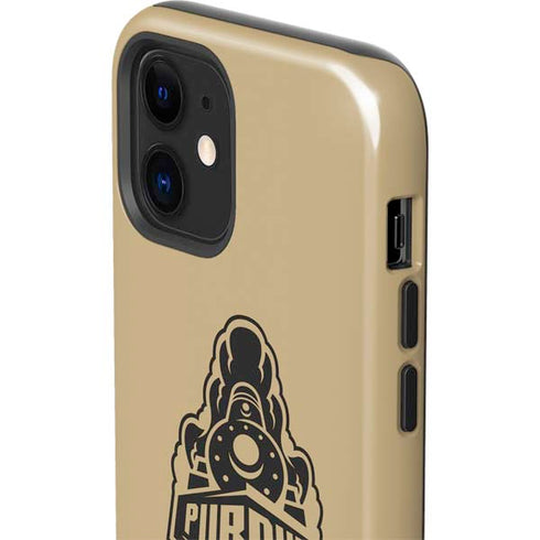 Purdue University Purdue Gold Signature Logo iPhone 12 Impact Case