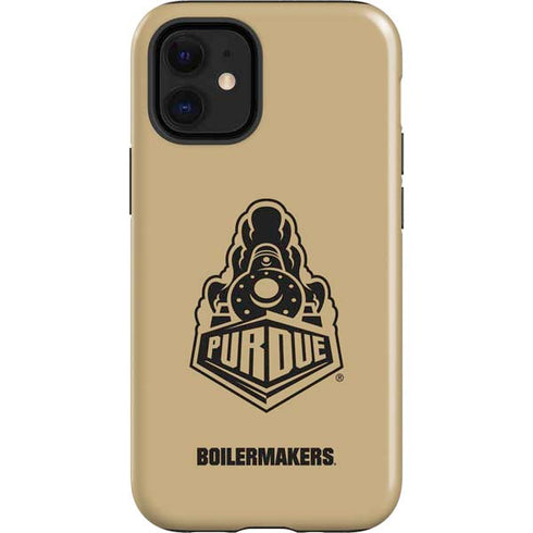 Purdue University Purdue Gold Signature Logo iPhone 12 Mini Impact Case