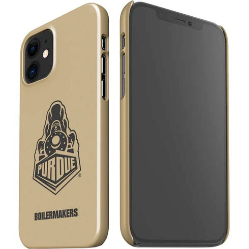 Purdue University Purdue Gold Signature Logo iPhone 12 Mini Lite Case