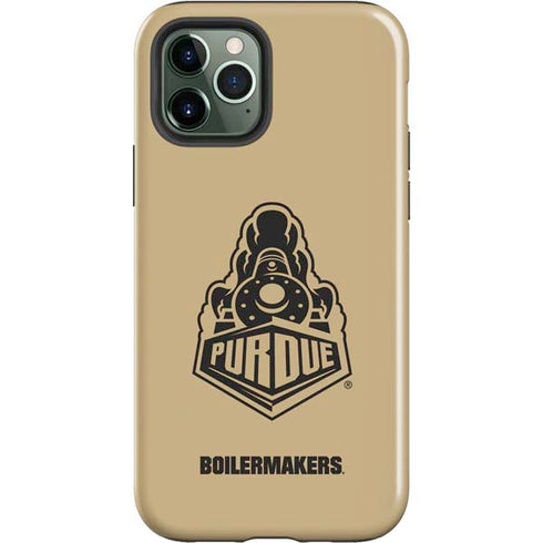 Purdue University Purdue Gold Signature Logo iPhone 12 Pro Max Impact Case