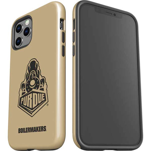 Purdue University Purdue Gold Signature Logo iPhone 12 Pro Max Impact Case