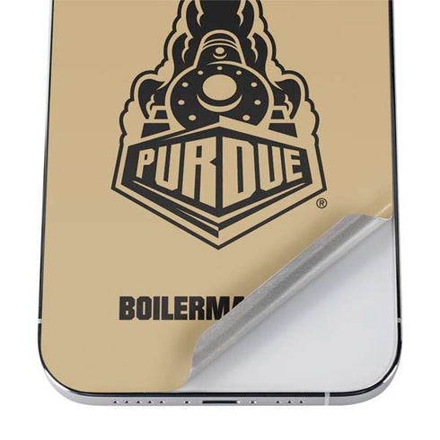 Purdue University Purdue Gold Signature Logo iPhone 12 Pro Max Skin