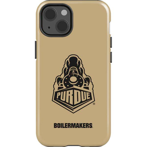 Purdue University Purdue Gold Signature Logo iPhone 13 Impact Case