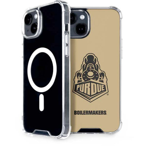 Purdue University Purdue Gold Signature Logo iPhone 13 MagSafe Case