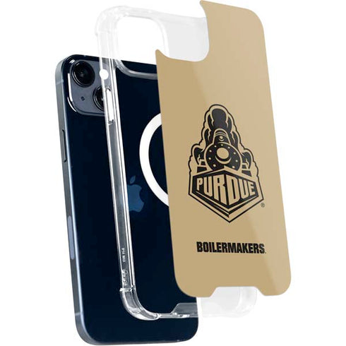 Purdue University Purdue Gold Signature Logo iPhone 13 MagSafe Case
