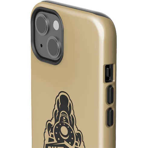 Purdue University Purdue Gold Signature Logo iPhone 15 Plus Impact Case