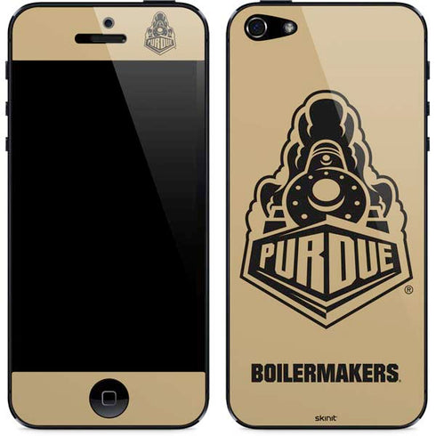 Purdue University Purdue Gold Signature Logo iPhone 5/5s/5SE Skin