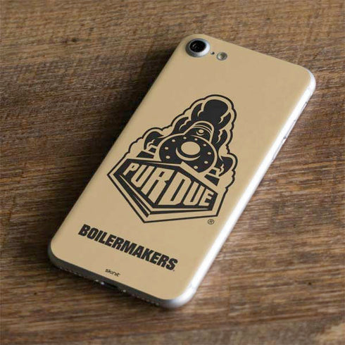 Purdue University Purdue Gold Signature Logo iPhone 7 Skin
