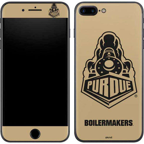 Purdue University Purdue Gold Signature Logo iPhone 8 Plus Skin