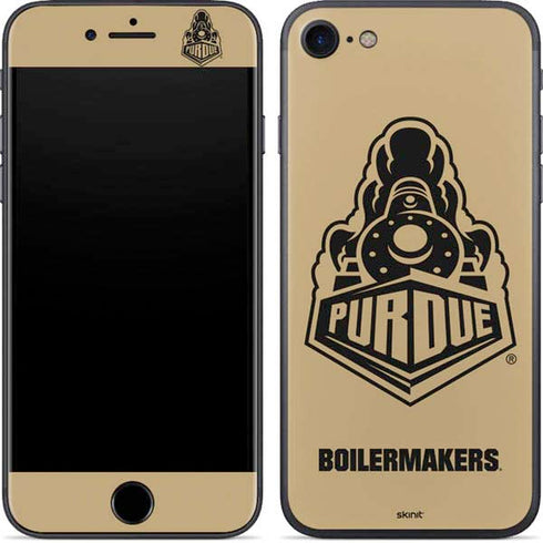 Purdue University Purdue Gold Signature Logo iPhone 8 Skin