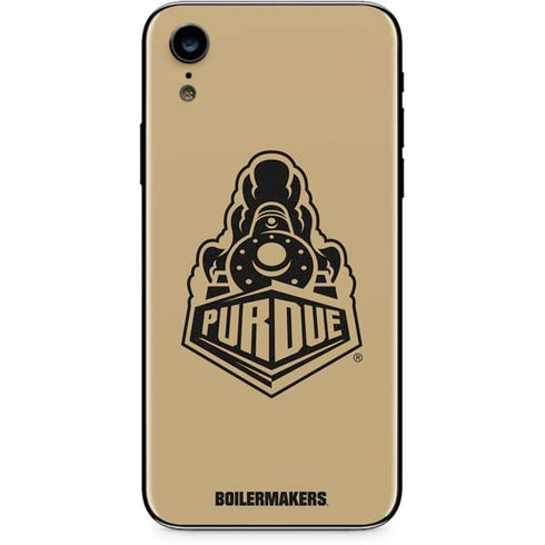 Purdue University Purdue Gold Signature Logo iPhone XR Skin