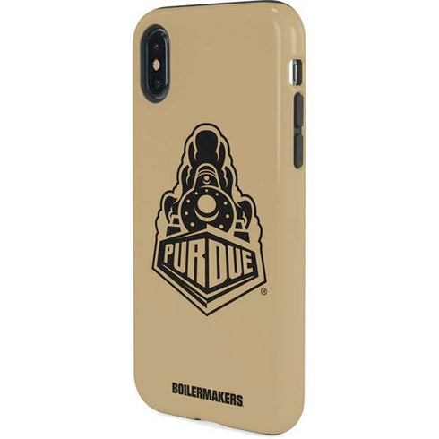Purdue University Purdue Gold Signature Logo iPhone XS Pro Case