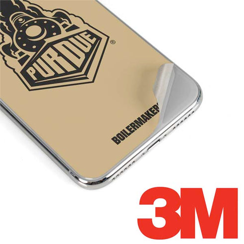 Purdue University Purdue Gold Signature Logo iPhone XS Skin