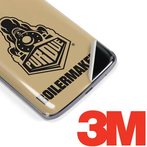 Purdue University Purdue Gold Signature Logo Moto E5 Plus Skin