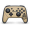Purdue University Purdue Gold Signature Logo Nintendo Switch Pro Controller Skin