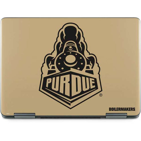 Purdue University Purdue Gold Signature Logo Notebook 9 Pro 13in (2017) Skin