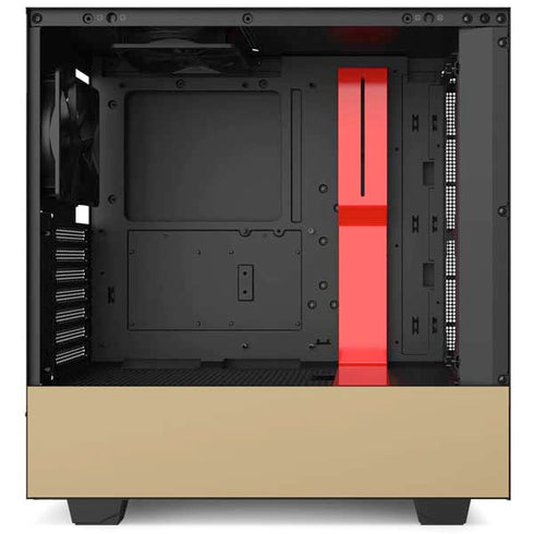 Purdue University Purdue Gold Signature Logo NZXT H510 Compact ATX Mid-Tower Case Skin