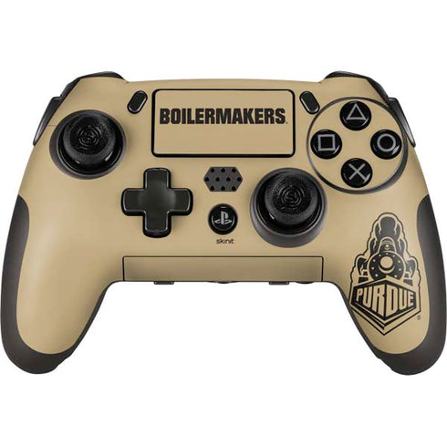 Purdue University Purdue Gold Signature Logo PlayStation Scuf Vantage 2 Controller Skin