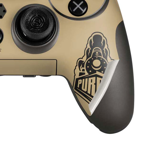 Purdue University Purdue Gold Signature Logo PlayStation Scuf Vantage 2 Controller Skin