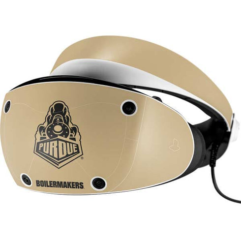 Purdue University Purdue Gold Signature Logo PlayStation VR2 Skin