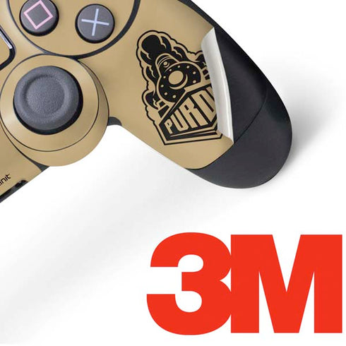 Purdue University Purdue Gold Signature Logo PS4 Controller Skin