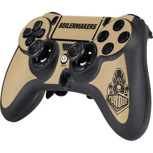 Purdue University Purdue Gold Signature Logo PS4/PC SCUF Impact Controller Skin